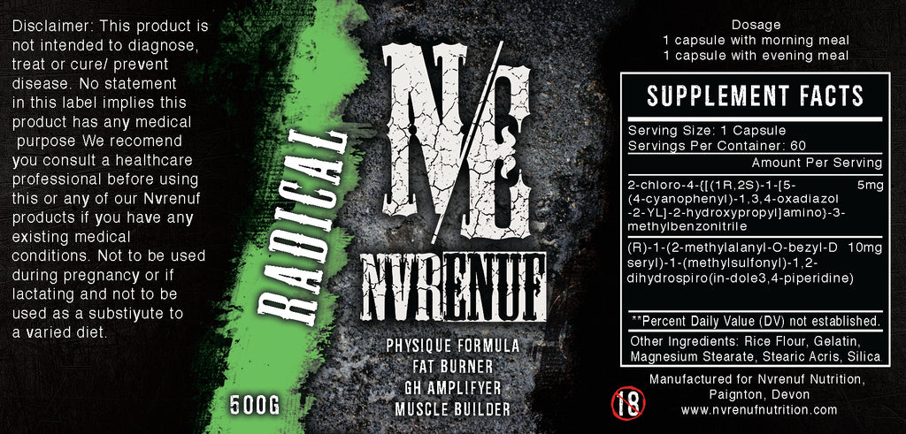 Radical -  Physique Model anabolic SARMs blend