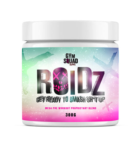 Gym Squad Supps Roidz Pre Workout matrix 300g