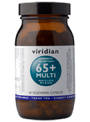 Viridian over 65 multivitamin and mineral complex