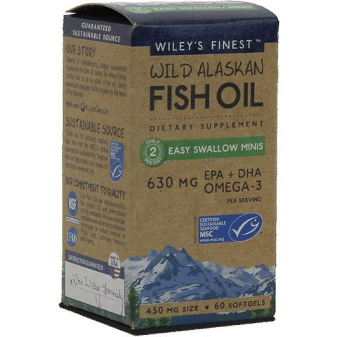 Wiley's Easy to swallow fish Oil