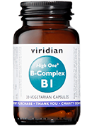 Viridian High One Vitamin B1 Complex