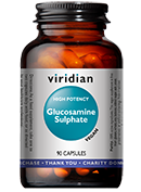 Viridian High Potency Glucosamine Sulphate 90 Capsules