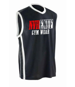 Nvrenuf Gym Wear Training Basketball Tee BLACK